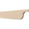 Ekena Millwork 2in. W x 8in. H x 36in. L Del Monte Woodgrain TimberThane Rafter Tail, Primed Tan RFTUR02X08X36DELRCPR - alternate 1